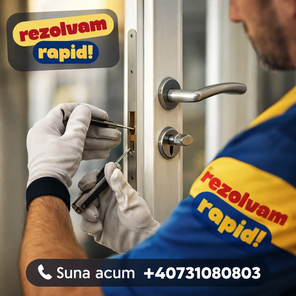Specialist deblocare usi termopane blocate